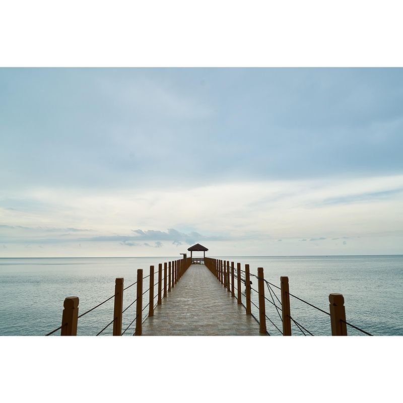 Building Scene Space Extension Mural Industrial Mildew Resistant Decorative Wall Covering