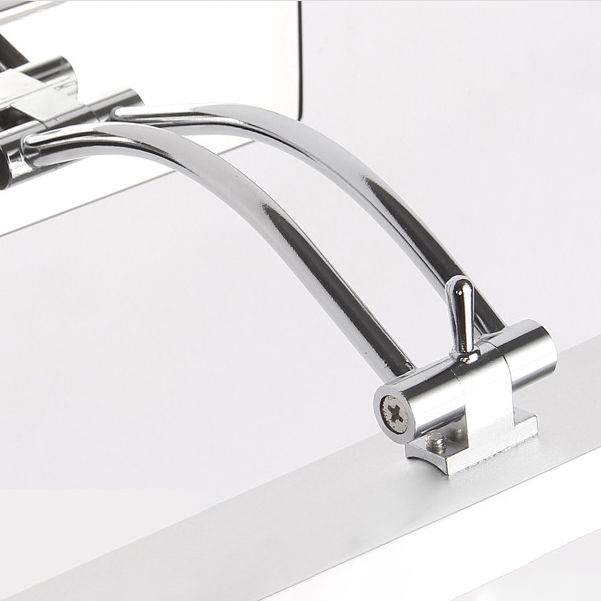 Elongated Metal Wall Sconce Lighting Simplicity Style LED Black Wall Lighting Fixture