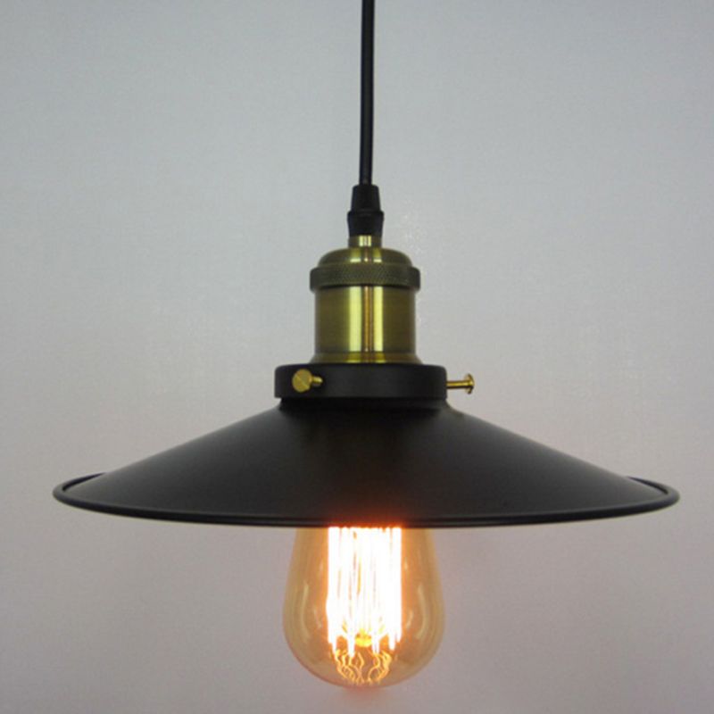 1 cilindro a cono a cono leggero Creative Creative Industrial Style Metal Cioncant per il ristorante