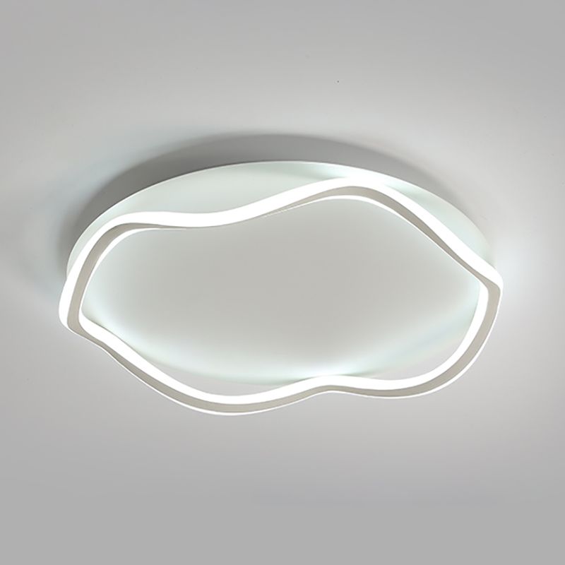 Luminaires de plafond encastrés de simplicité en aluminium pour salon salle à manger