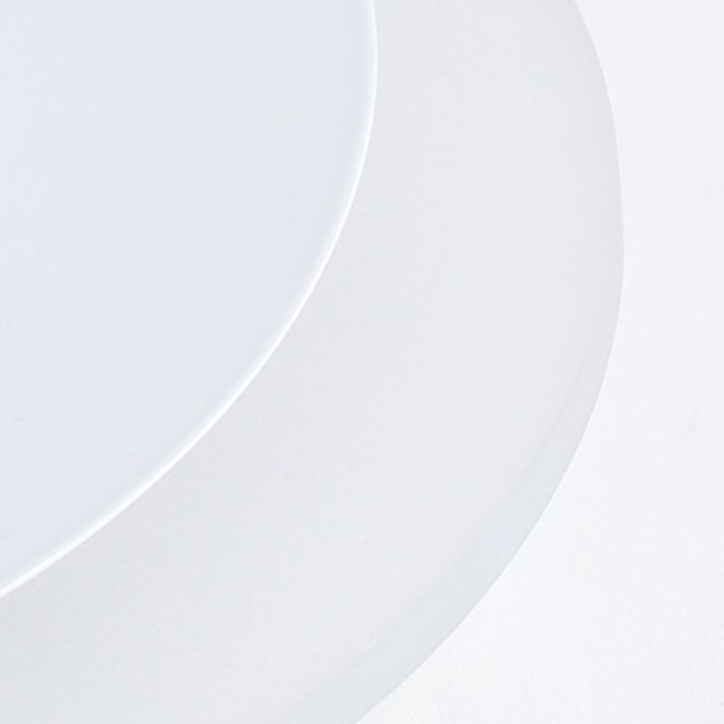 Contemporary Flower-Shaped LED Flush Mount Ceiling Lights White Acrylic Ceiling Mounted Fixture