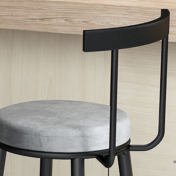 Industrial Style Bar-stool Metal Counter Bar Stool for Restaurant