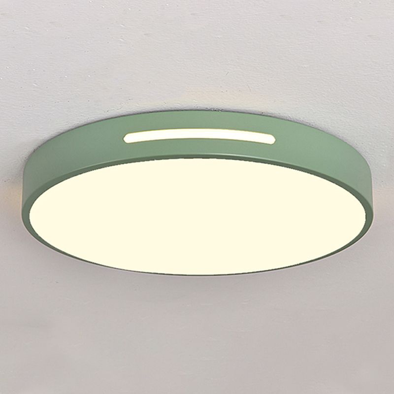 Modern Simple Style Ceiling Lamp Round Shape LED Flush Mount Light Fixtures
