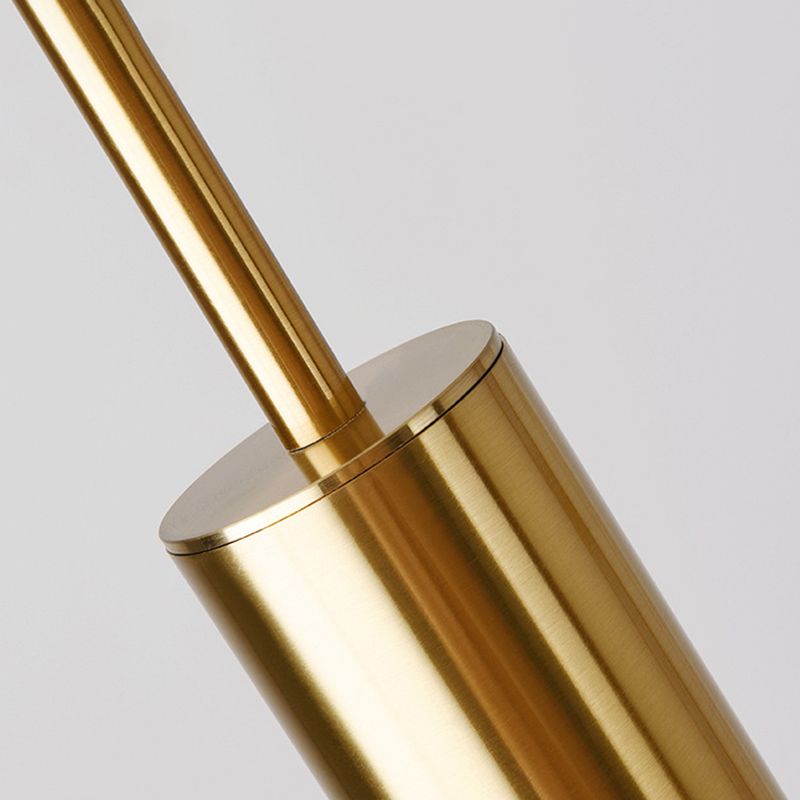 Cylinder Pendant Ceiling Light Minimalist Acrylic LED Hanging Pendant Light for Bedroom