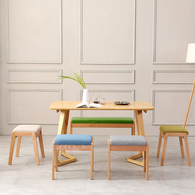 Modern Standard Yellow Rectangle Leather Water Resistant Indoor Standard