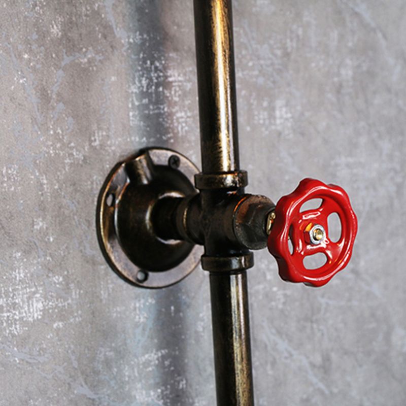 1 Lampada montata a parete di cono leggero in stile industriale in metallo sconce