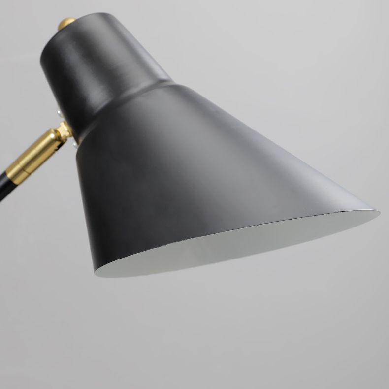 Modern Wall Sconce Geometric Shape Wall Light with Metal Shade for Living Room