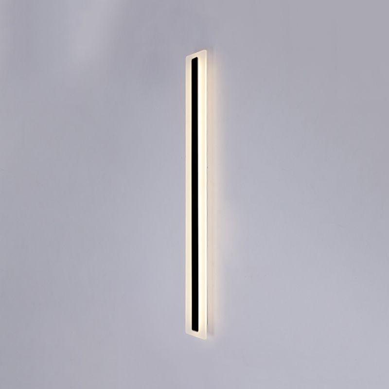 LAMPE MUR MUR simple Nordique LED moderne Long Strip Wall Lampe Forme pour le salon