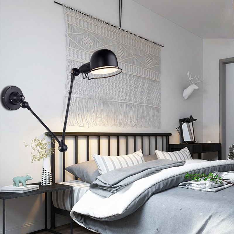 Moderne Eisenwandleuchten mit einer Glühbirne einstellbare Wandleuchte für den Untersuchungsraum