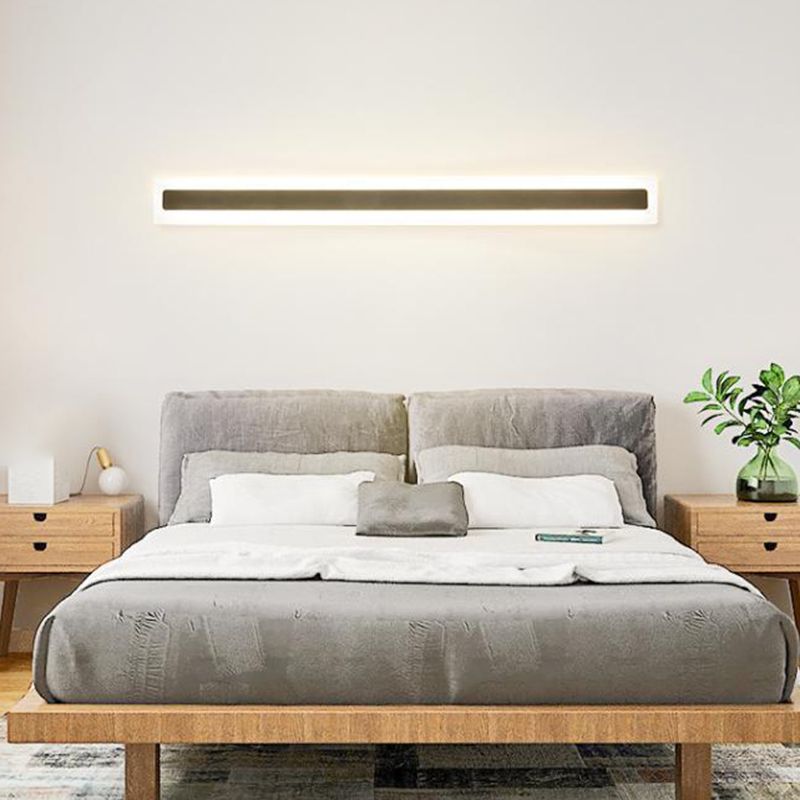 LED Vanity Lighting Modernism Black Metal Bath Light for Bathroom