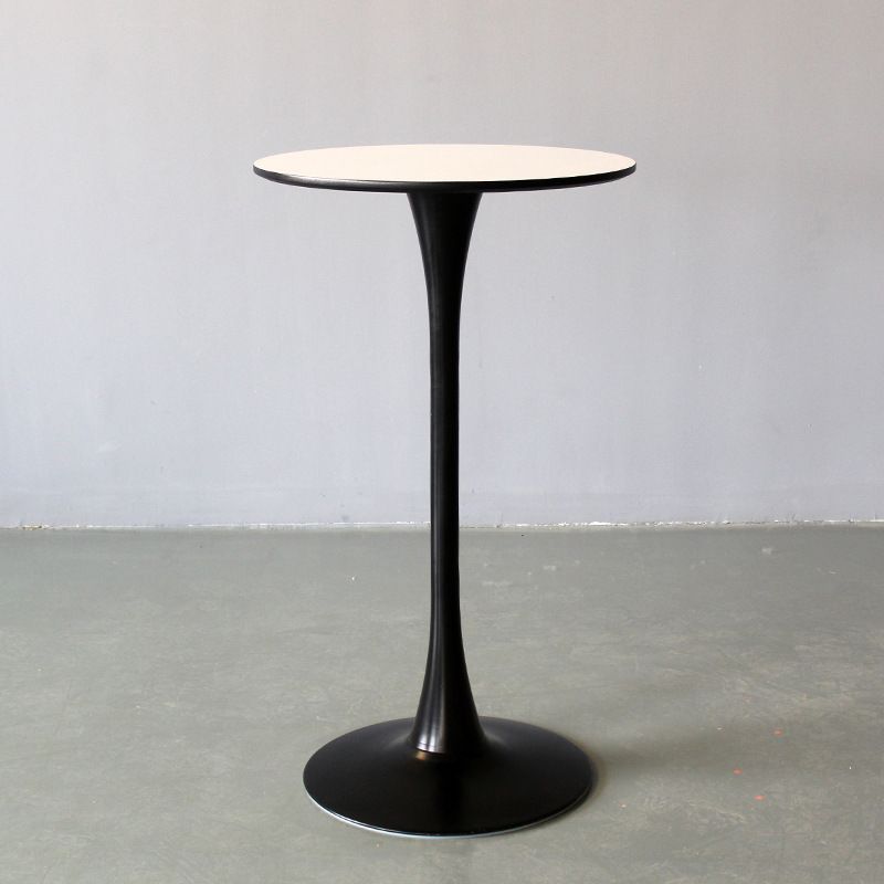 Contemporary Round Counter Table Dining Metal Counter Table for Restaurant