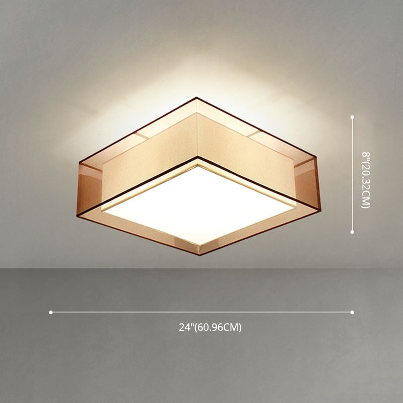Traditionele stijl inbouwtrommelvorm inbouwplafondarmatuur voor woonkamer