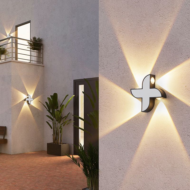 Modern Minimalist Style Wall Sconce Lighting Metal Wall Lighting Ideas for Exterior Wall