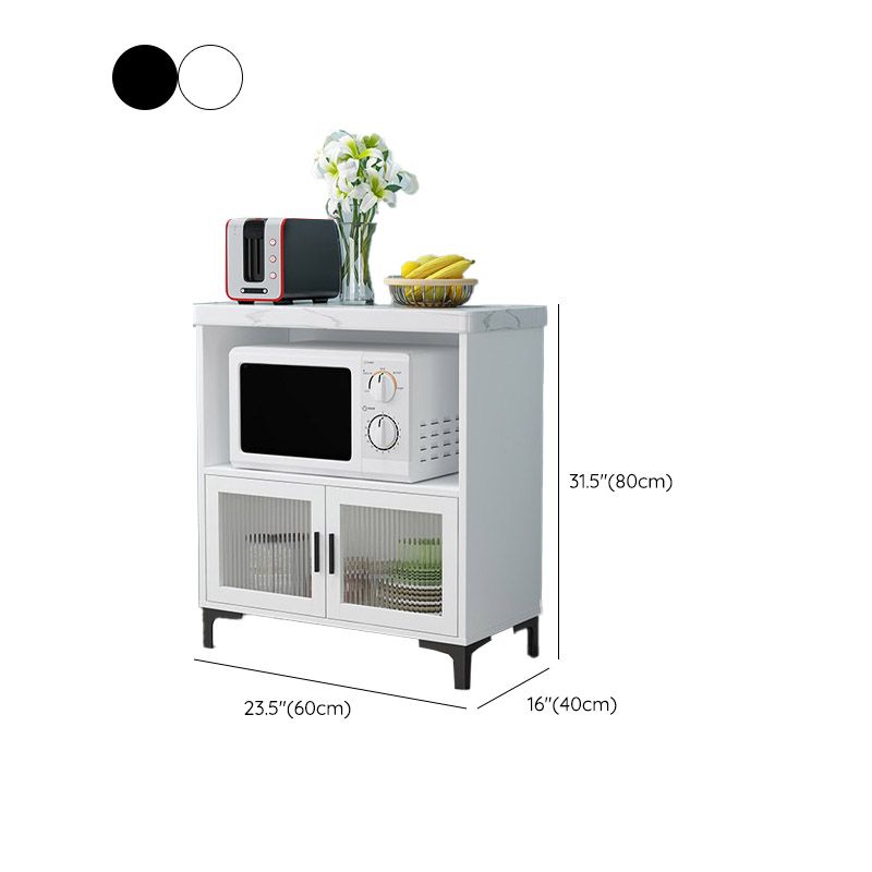 Modern Kitchen Island Table Dining Room Stationary Prep Table