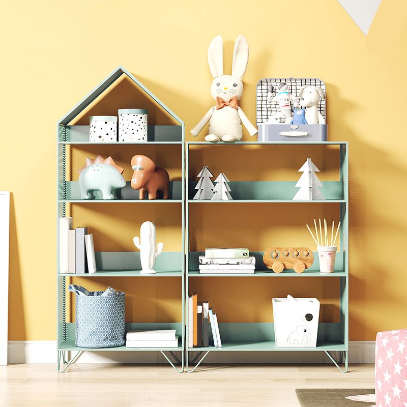 Scandinavian Metal Bookshelf Etagere Shelf Bookcase for Study Room