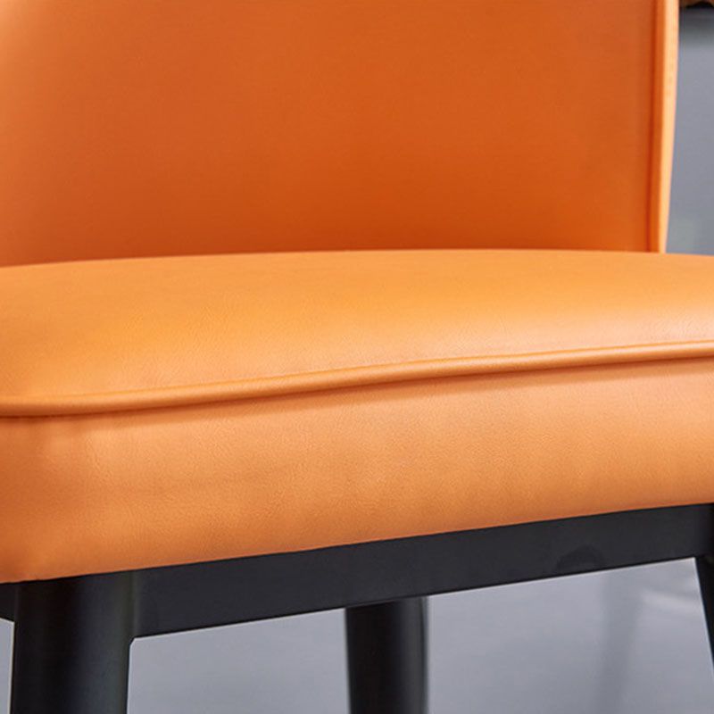 Scandinavian Footrest Home Stool Matte Finish Upholstered Bar Stools