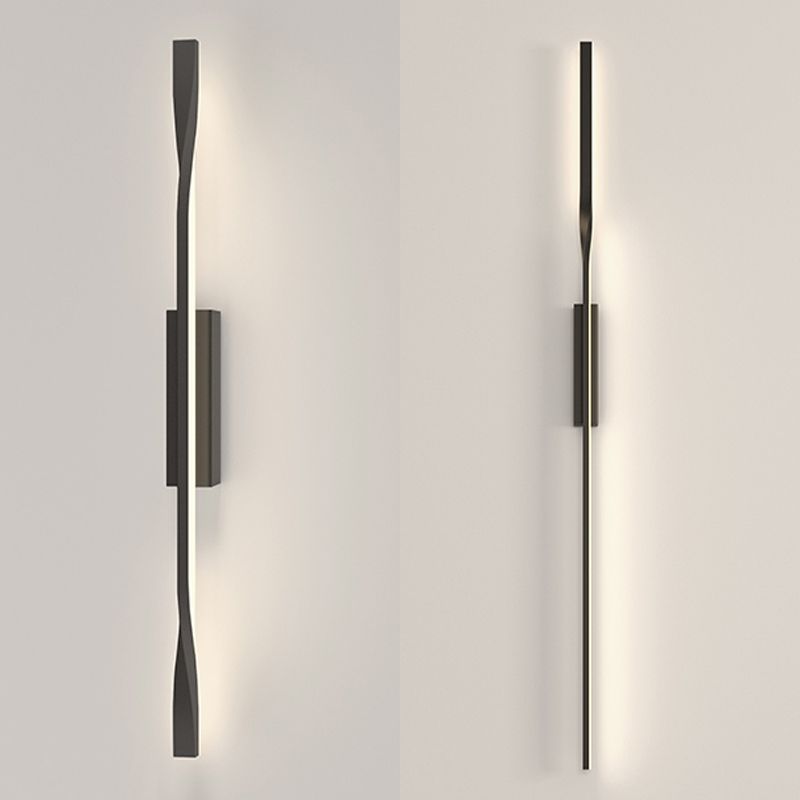 Bar geformte Flurwand Wandleuchte Acryl -Einfachheit LED -Wandbeleuchtung