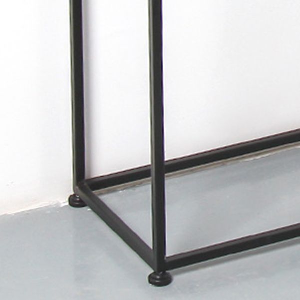 Iron Modern Console Table 1-shelf Rectangle Accent Table for Hall
