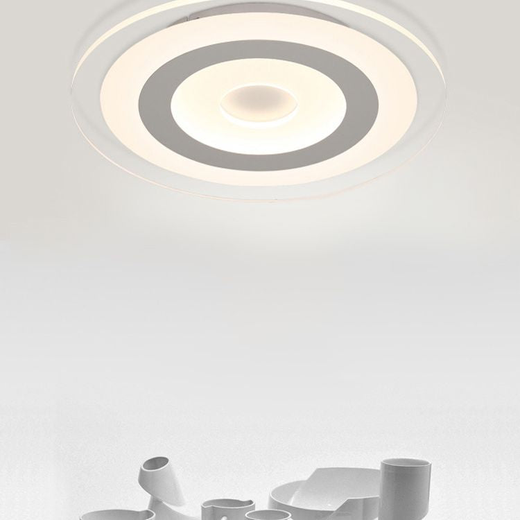 Circular Flush Mount Ceiling Lights Modern Acrylic Flushmount