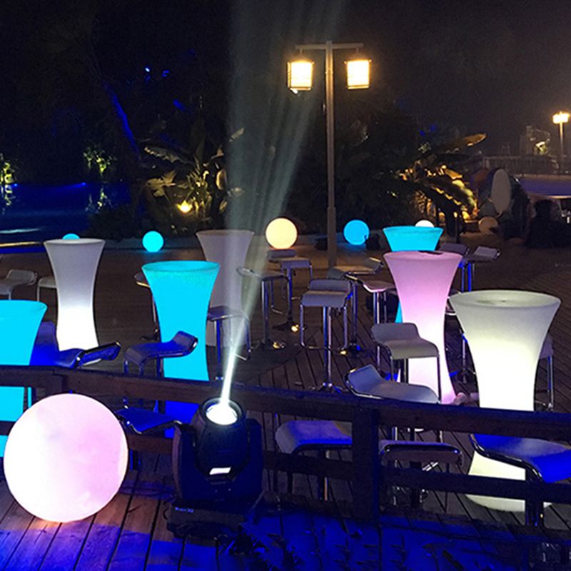 Polyethylene Geometric Table Industrial Style Commercial Bar Table