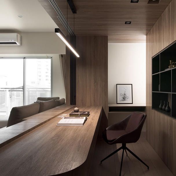 Estilo moderno lineal colgante de metal claro 1 lámpara de la isla de la luz