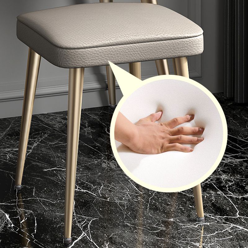 Contemporary Vanity Makeup Table Set 3 Drawer Vanity Dressing Table