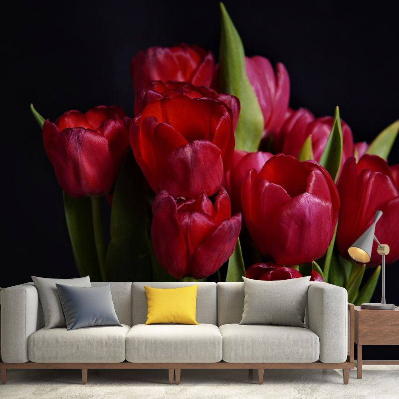 Plant Mural Wallpaper Environment Friendly Living Room Wall Mural