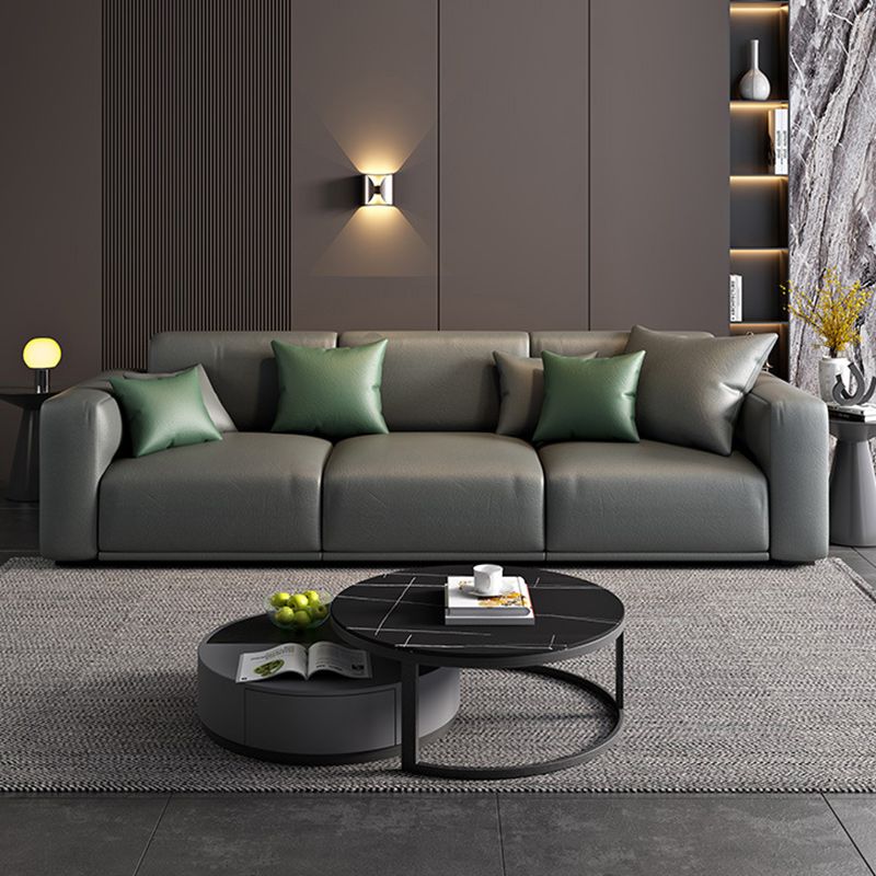 Stoff Wohnzimmer Quadrat Arm Standard Kissen zeitgenössische Sitzplätze