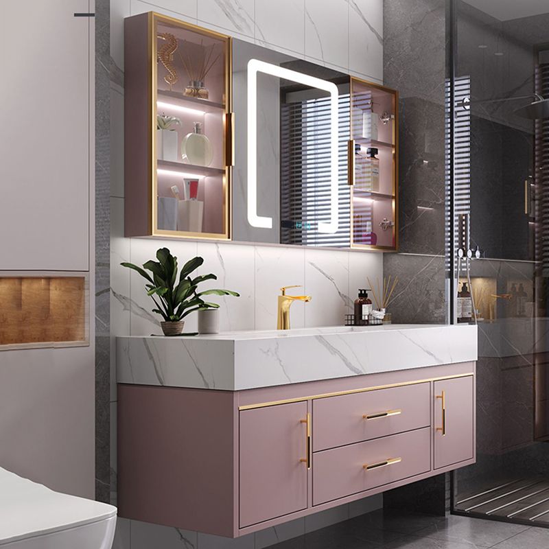 Modern Style Bathroom Vanity Set Solid Wood Bathroom Vanity Set