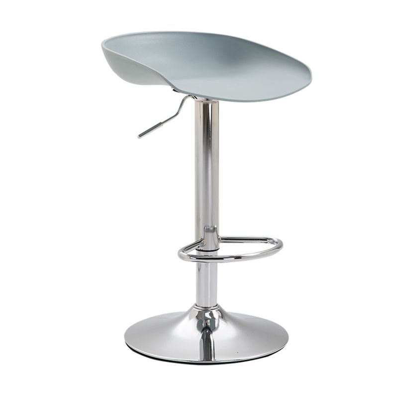Industrial Style Plastic Seats Barstool Rotating Lifting Metal Leg Bar Stool for Indoor