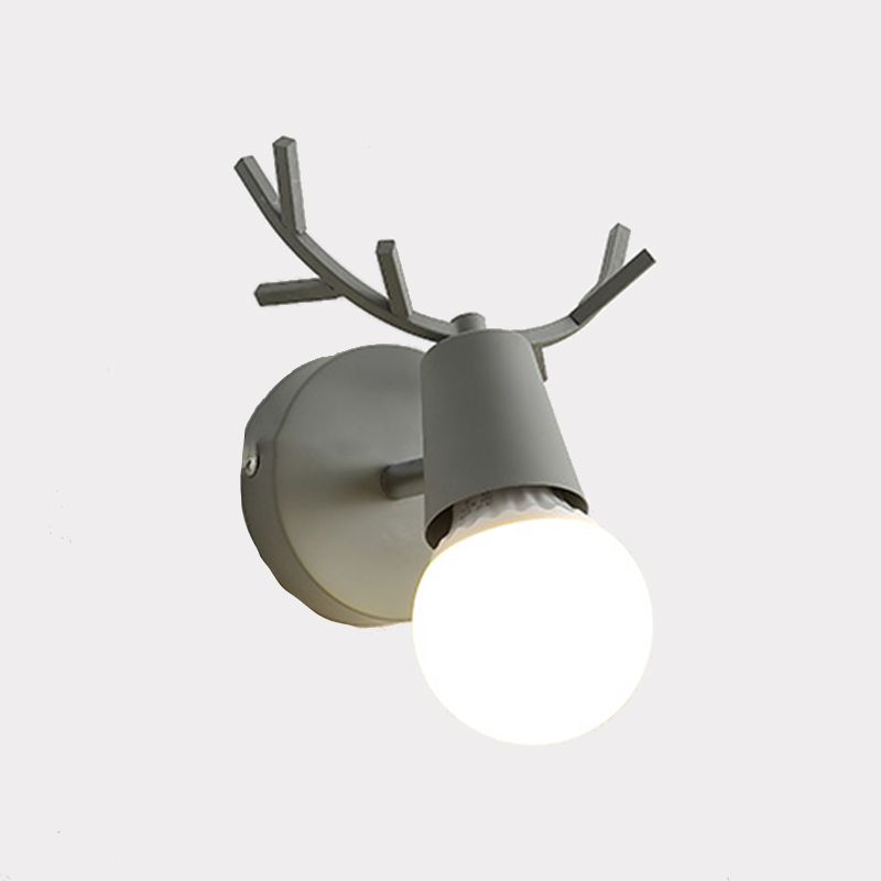 Macarons modernos de pared de metal únicos Luz de pared de 1 luces