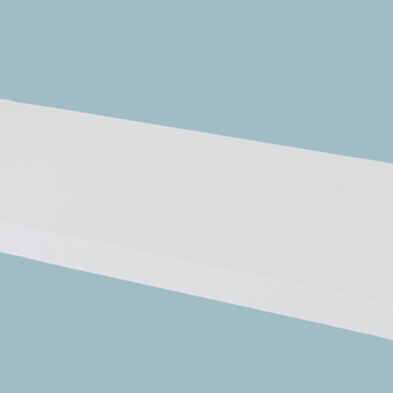 Contemporary Floating Bookshelf 5.9"H Manufactured Wood Bookcase