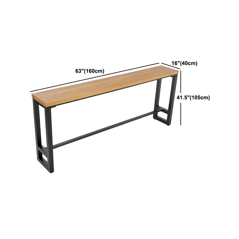 Industrial Footrest Table and Stool Set 1/2/9 Pieces Coffee Shop Bar Table Set