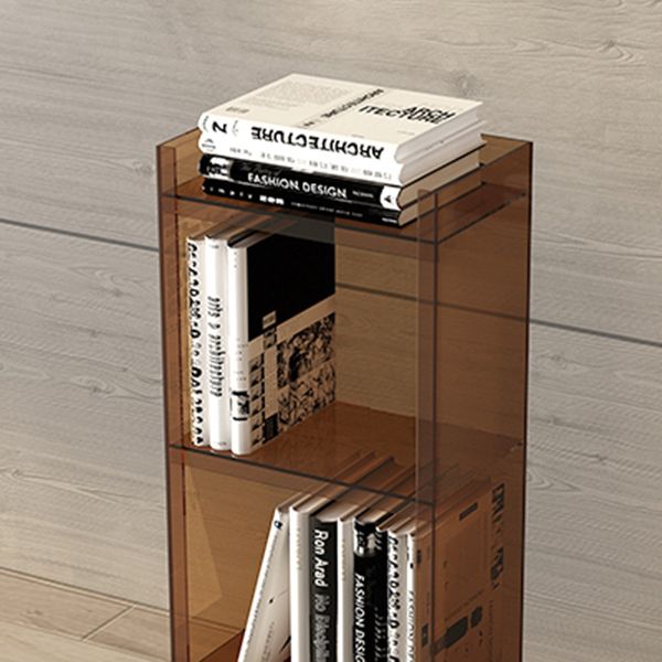 Libreria standard verticale glam acrilico chiuso libreria per soggiorno