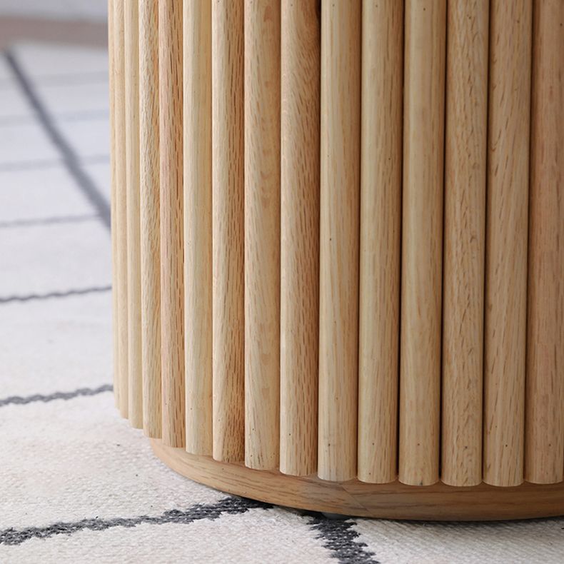 Solid Wood Round/Oval Dining Table Modern Contemporary Kitchen Table for Restaurant
