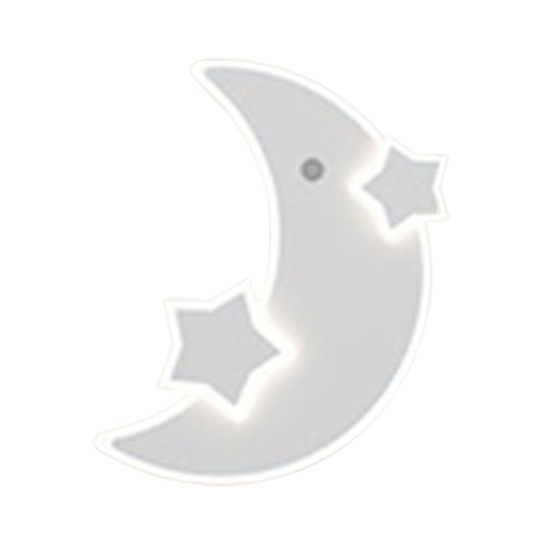 Nordic Style Metal Wall Light Acrylic Shade Wall Lamp for Children's Room