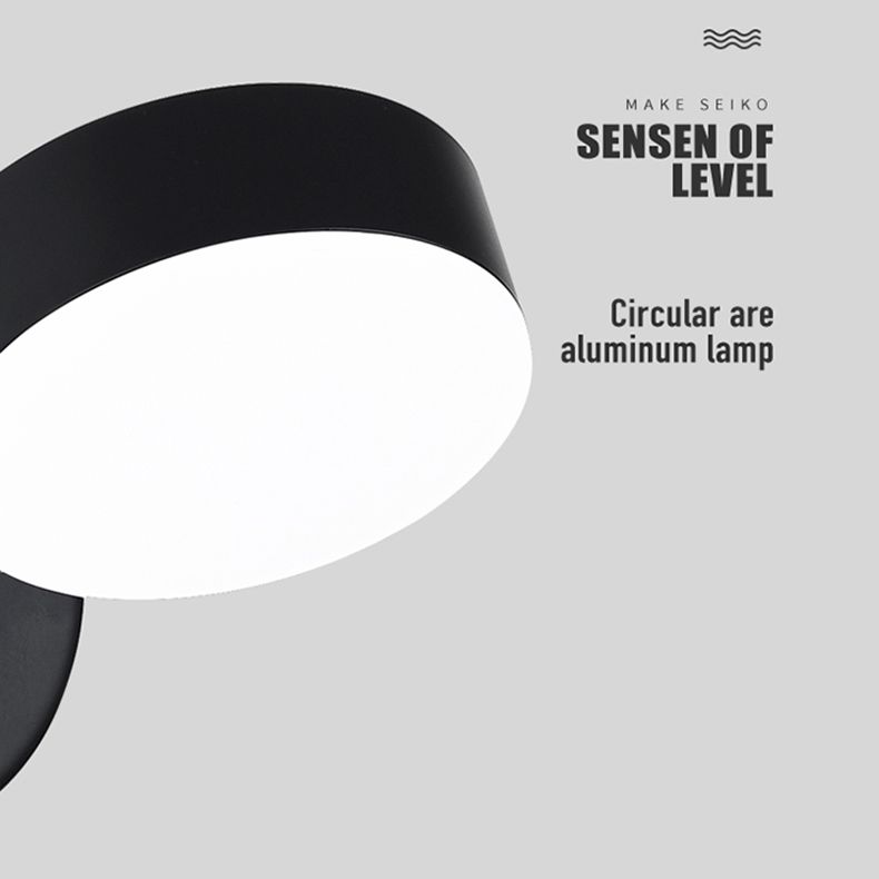 Modern Reading Lamp Simplicity Wall Sconce Lights with Metal Shade for Bedroom Living Room