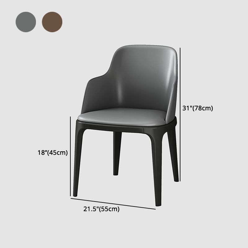 Modern 1/2/5/6/7 Pieces Dining Set Sintered Stone Dining Table with Leather Chairs