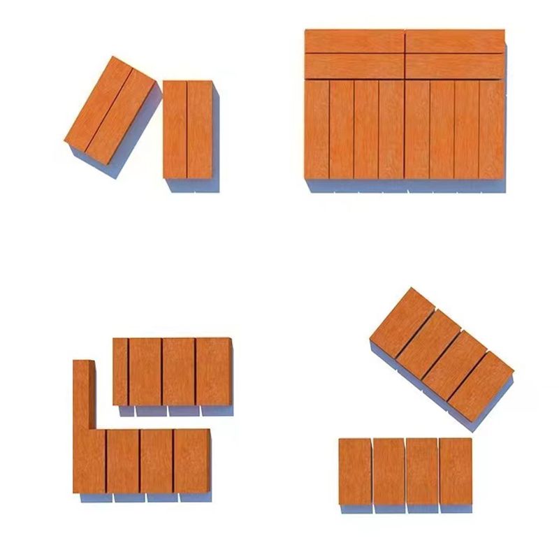 Classics Laminate Flooring Wood Click-Lock Waterproof Attached Underlayment Laminate Floor