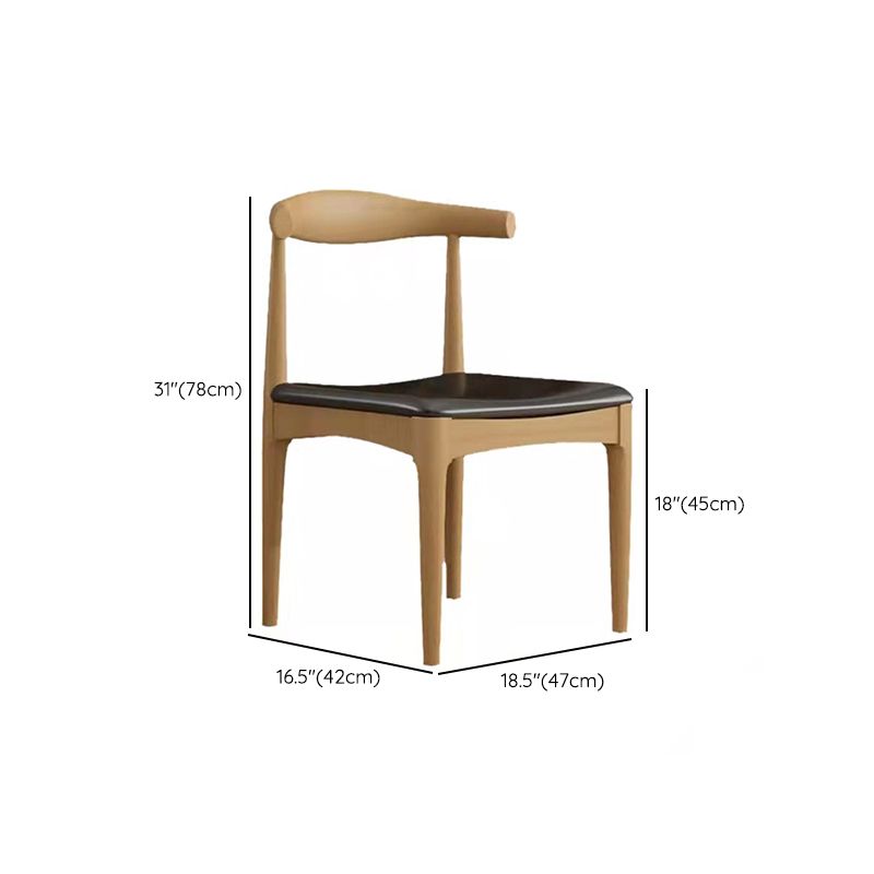 Solid Wood Dining Set for Kitchen 1/3/5 Pieces Modern Dinette Set