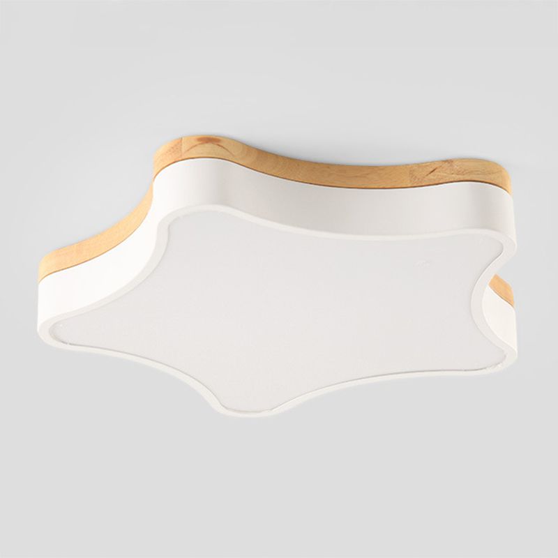 Modern Style Star Shape Ceiling Light Metal 1 Light Ceiling Light for Restaurant