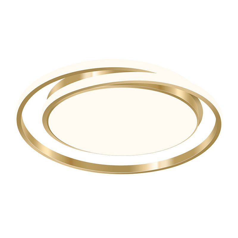 Cirkelvormig slaapkamerinbouwlicht Acryl minimalistische LED-inbouwplafondlamp