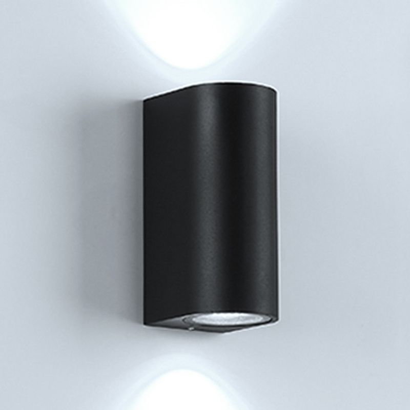Metal Wall Lamp Modern 2 Lights Wall Mounted Lighting for Outdoor