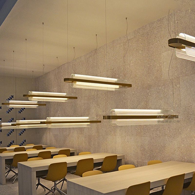 2 Color Chandelier opcional Simplicidad moderna Luz de lámpara de lámpara para sala de estar