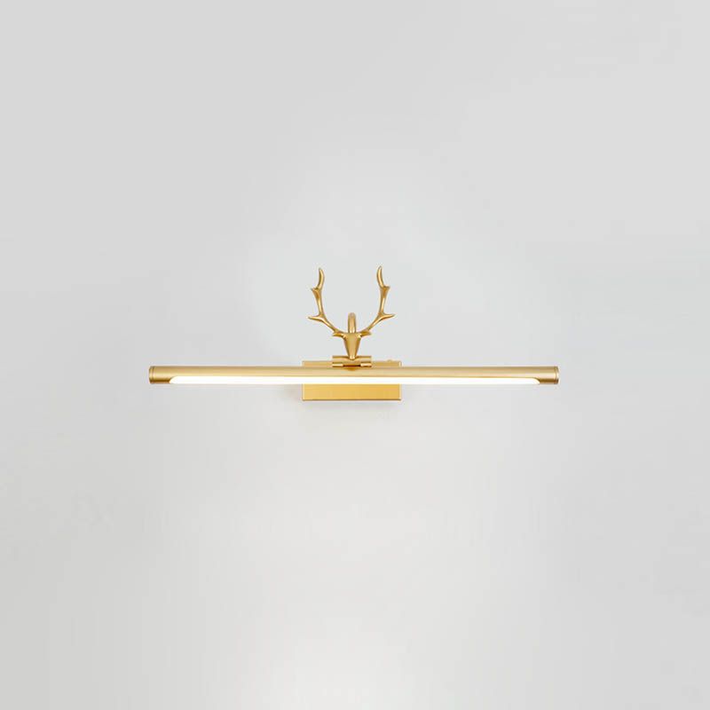 Minimalistische wandkandelspiegel Mirror Lichtwand gemonteerd eenvoudige wandlampwetsen voor toilet