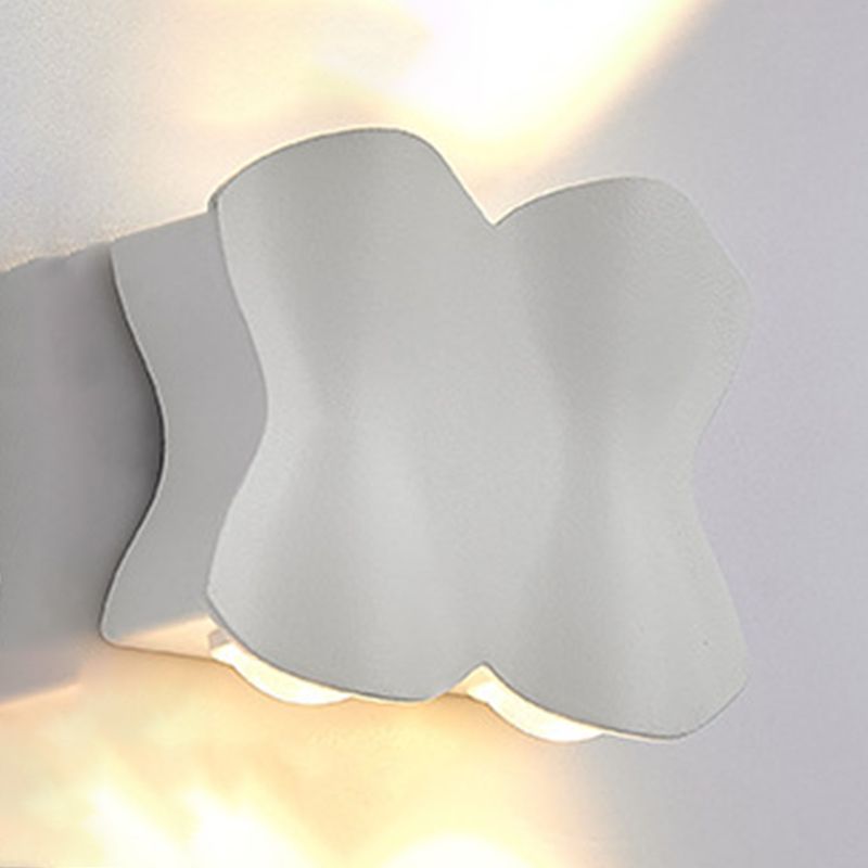 Moderno conciso conciso a muro a led da parete in alluminio geometrico impermeabile a parete.