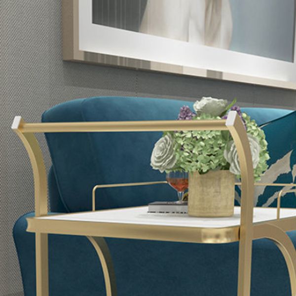 Contemporary Style Prep Table Stone Rolling Prep Table for Kitchen