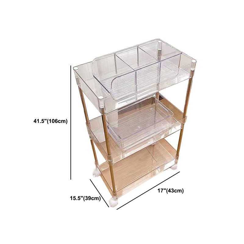 Modern Pure White Shelf Bookcase Etagere Plastic Bookcase Multi Tiers for Office