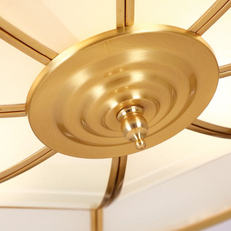 Glass Ceiling Light Fixture Minimalist Style Ceiling Flush Mount