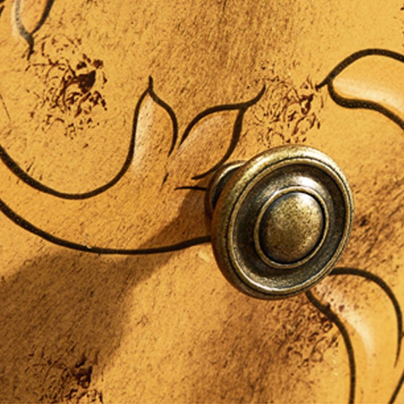 American Traditional Storage Chest Dresser Wooden Storage Chest with Drawers